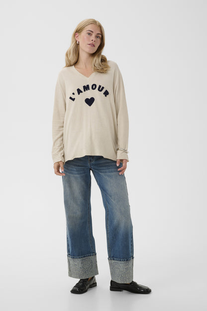 Chandail Amour - Culture | Beige