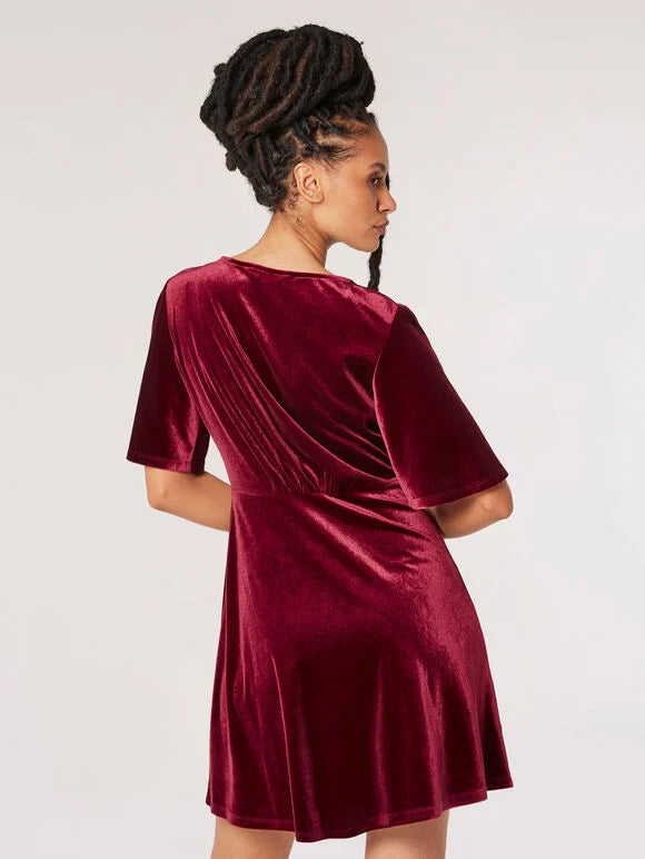 Robe Morgan | Bourgogne velours