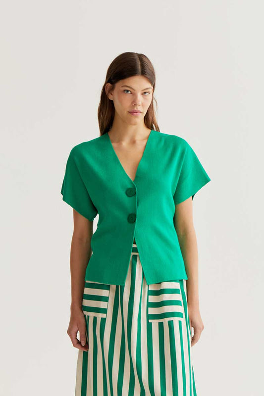 Cardigan Louane | Vert