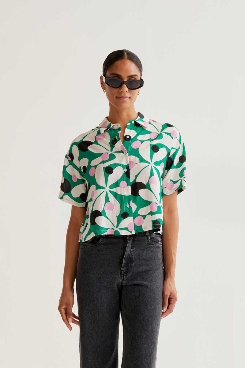 Chemise Luna - Compañía Fantástica | Motif vert