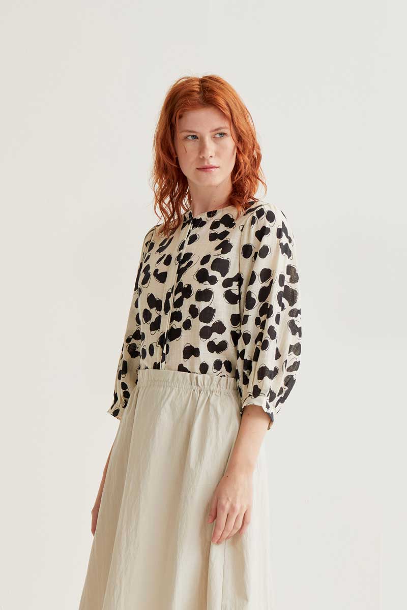Blouse Lyvia - Compañía Fantástica | Motif dalmatien