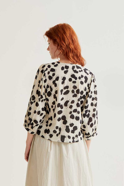 Blouse Lyvia - Compañía Fantástica | Motif dalmatien