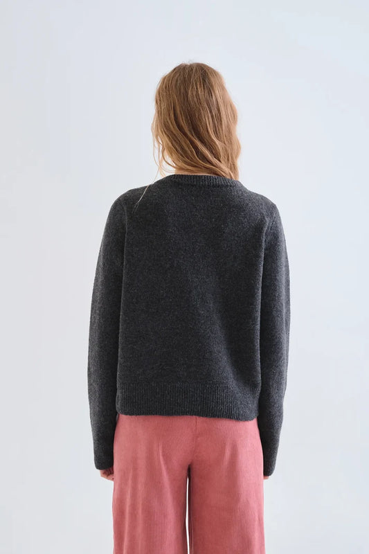 Cardigan Pauline - Compañía Fantástica | Gris foncé