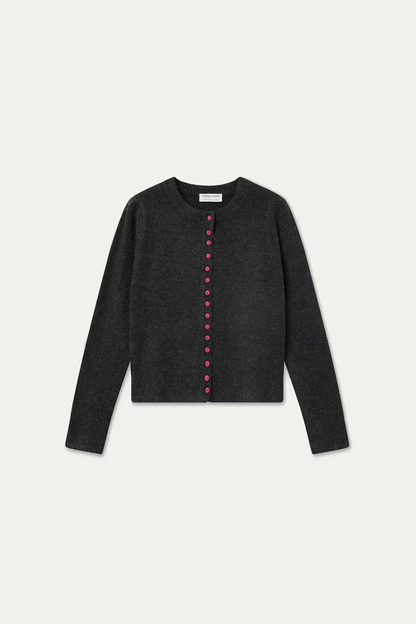 Cardigan Pauline - Compañía Fantástica | Gris foncé