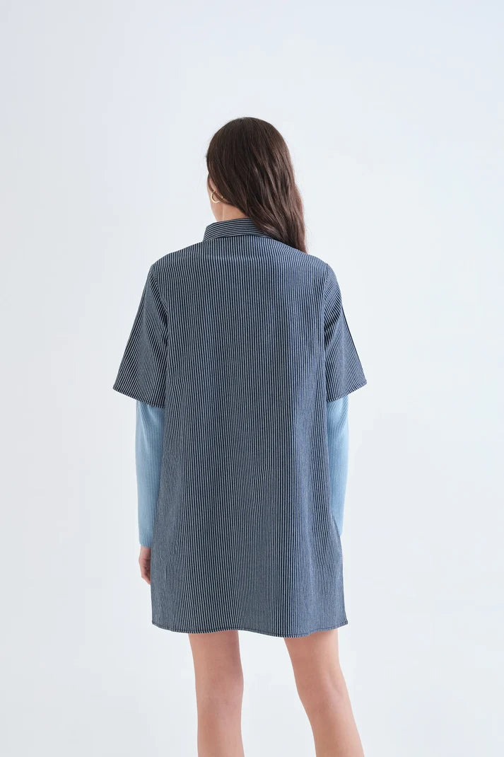 Robe Élisa - Compañía Fantástica | Bleu moyen