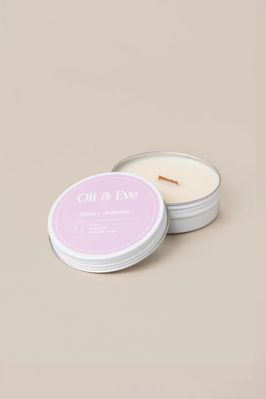 Bougie Oli & Eve | Mûres & Rhubarbe
