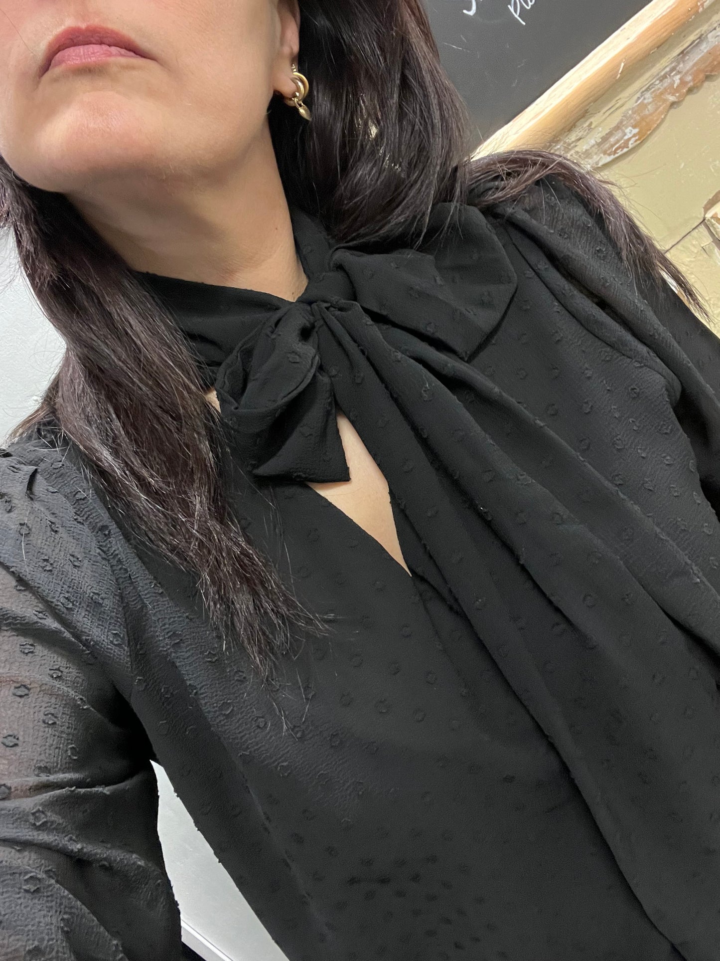 Blouse Harie | Noire