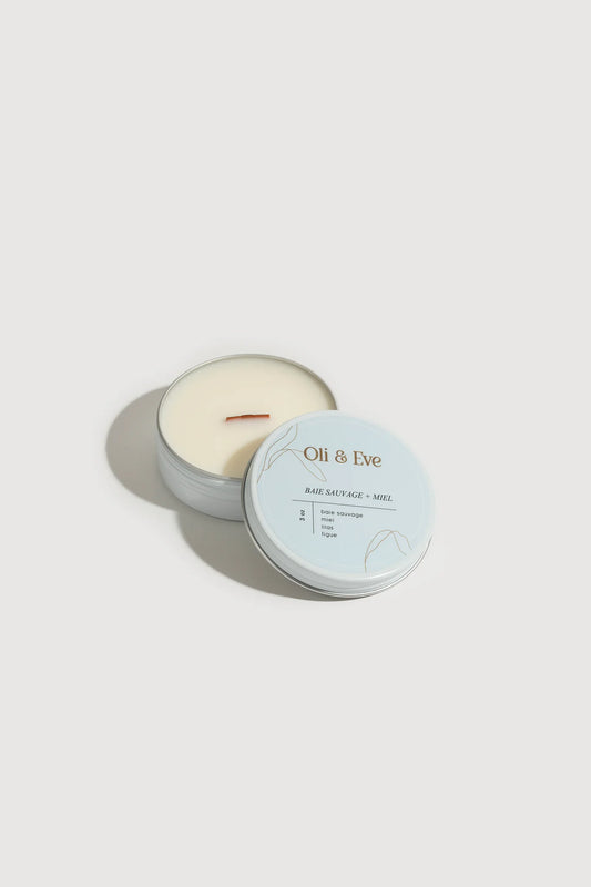 Bougie Oli & Eve | Baie sauvage & Miel