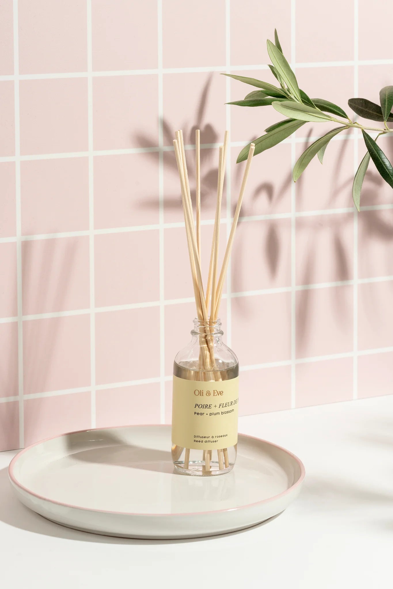 Diffuseur à roseaux | Poire & Fleur de prunier