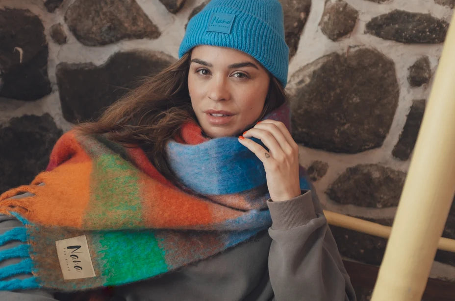 Foulard Geneve - Nana The Brand | Rouge Multi