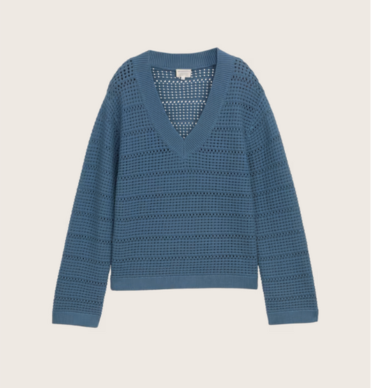 Tricot Laurali | Bleu acier
