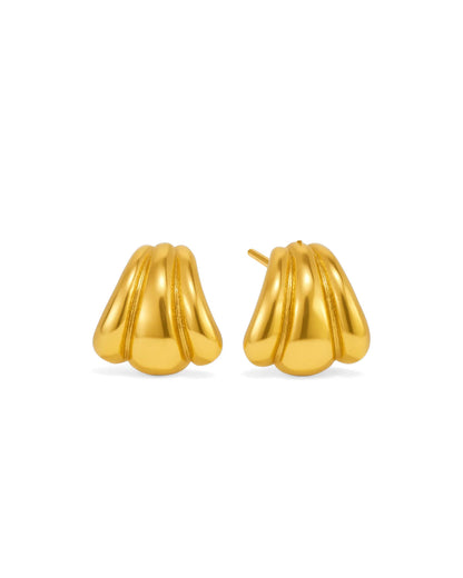Boucles d'oreilles Coastal | Or