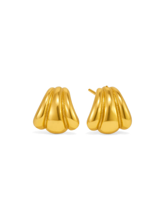 Boucles d'oreilles Coastal | Or