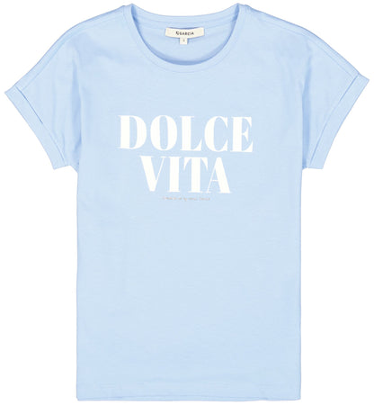 T-Shirt Vita | Bleu pâle