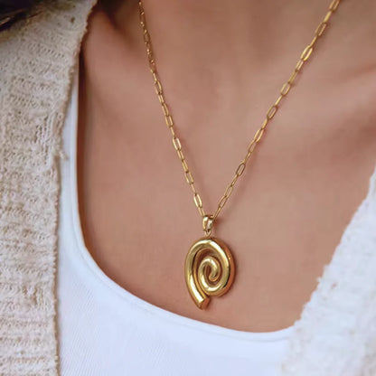 Collier Swirl | Dorée