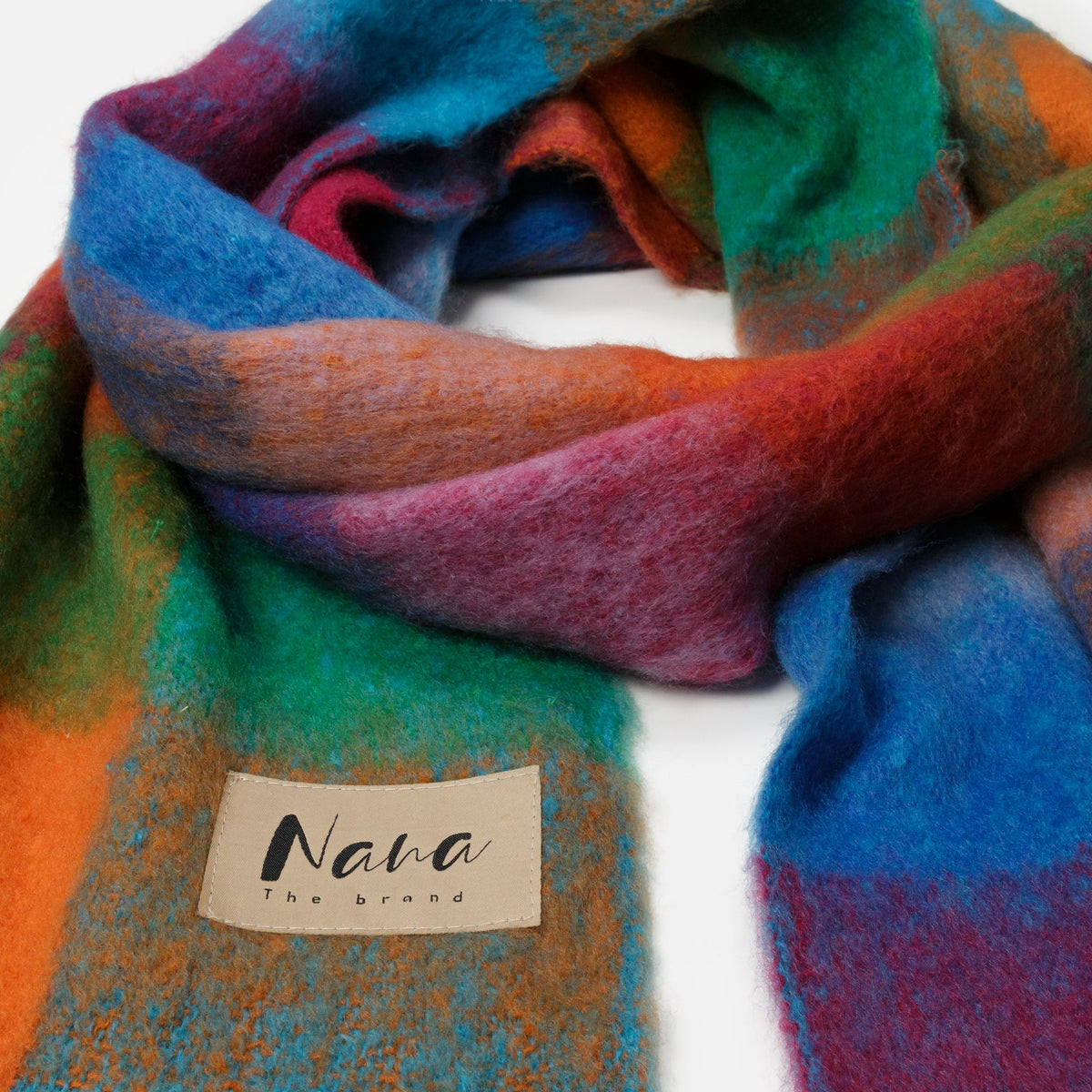 Foulard Geneve - Nana The Brand | Rouge Multi