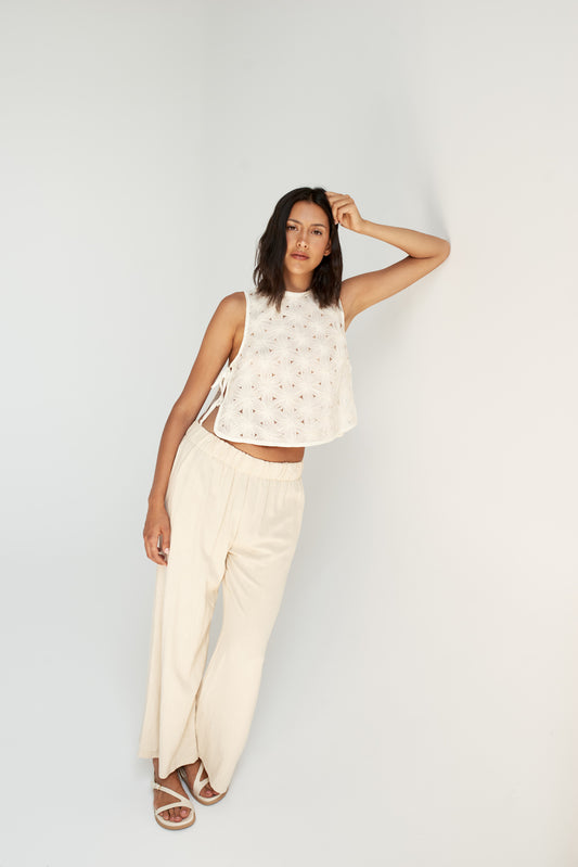 Pantalon Flavie - dailystory | Beige
