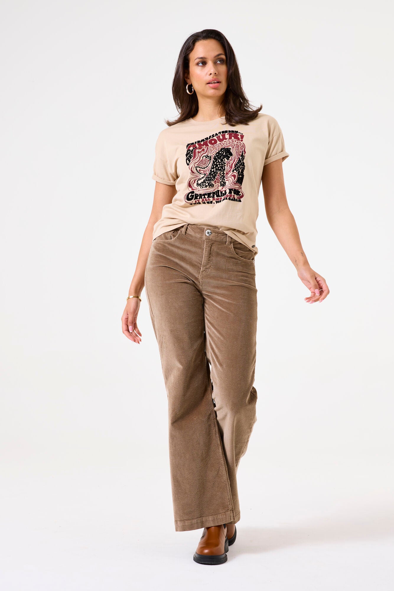 T-Shirt Amour | Beige