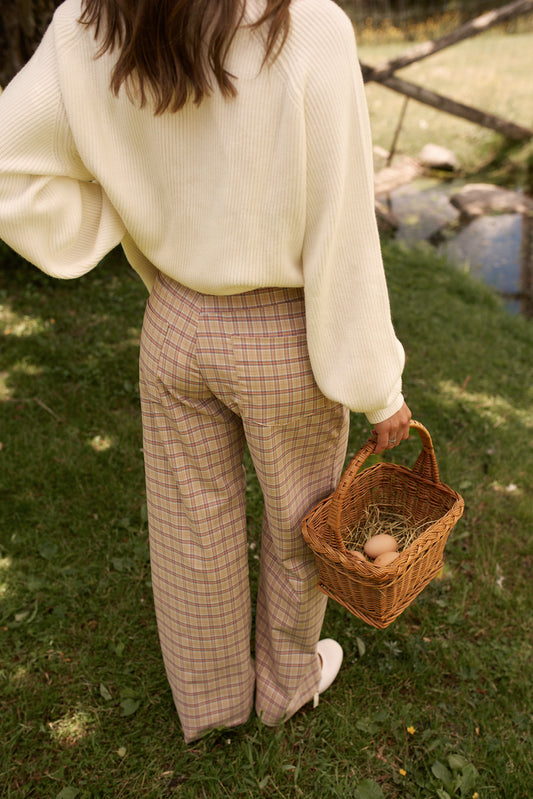Pantalon Harper - dailystory | Carreaux