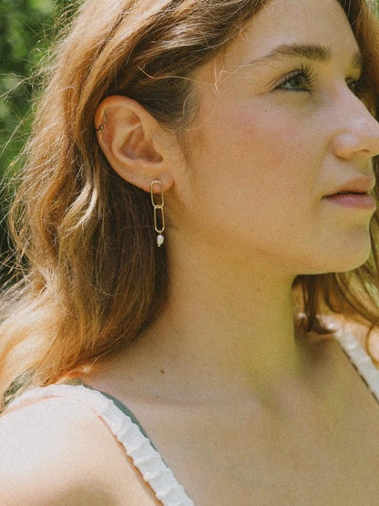 Boucles d'oreilles Albufeira | Dorée