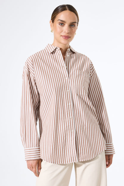 Chemise Éléna | Brun pâle