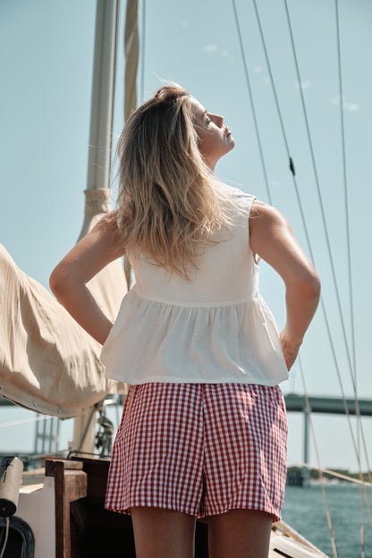 Blouse Leanne | Blanc cassé