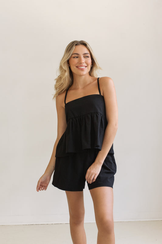 Camisole Louisa | Noire