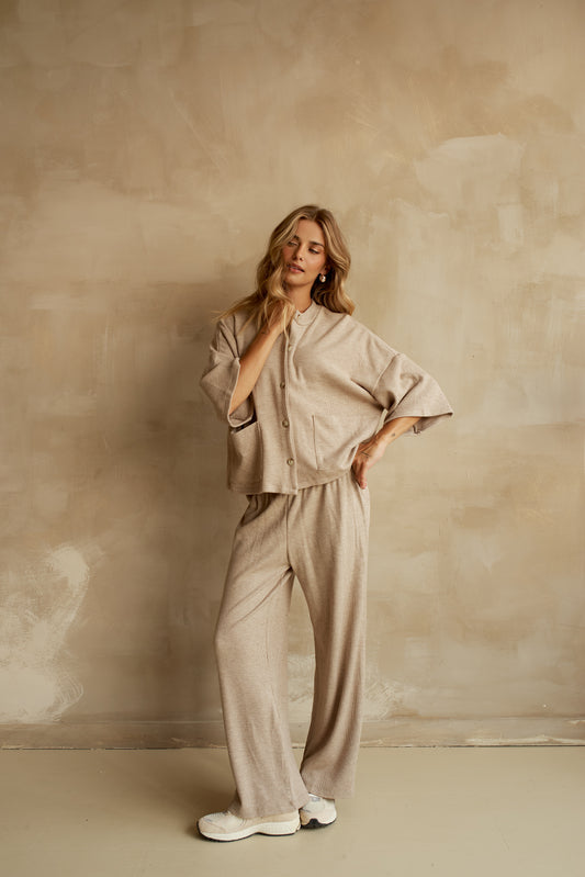Pantalon Emma | Beige