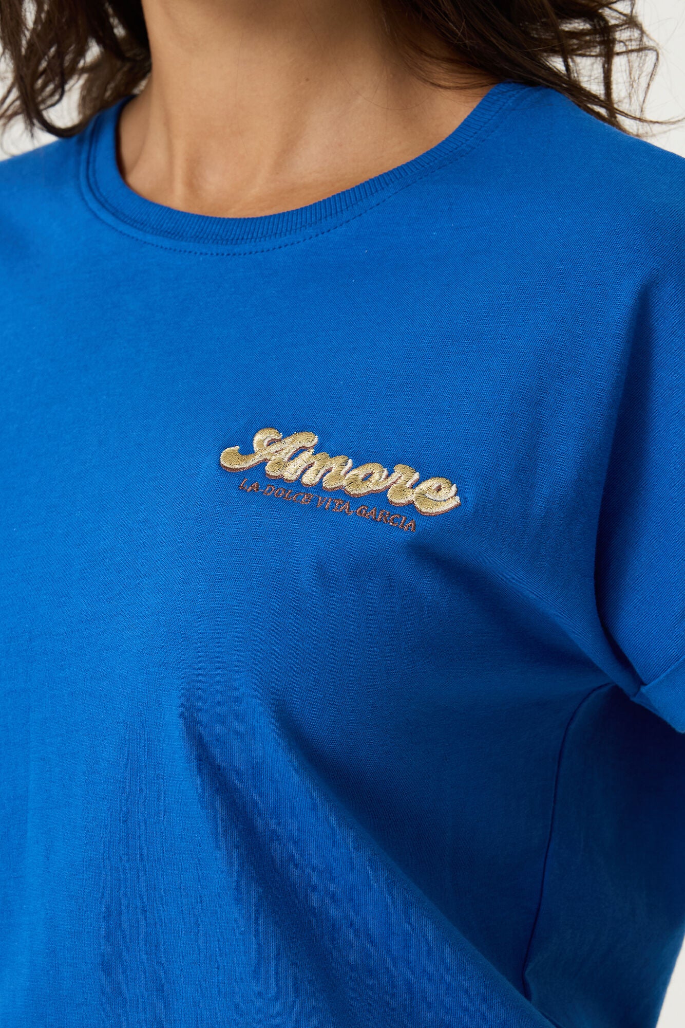T-Shirt Sienna - Garcia | Bleu