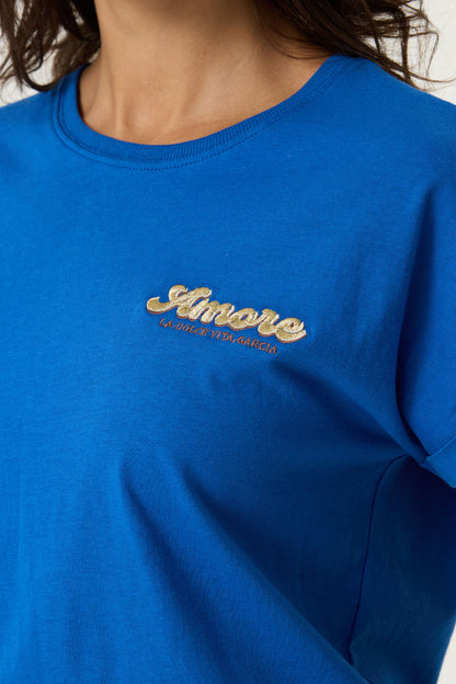 T-Shirt Sienna - Garcia | Bleu