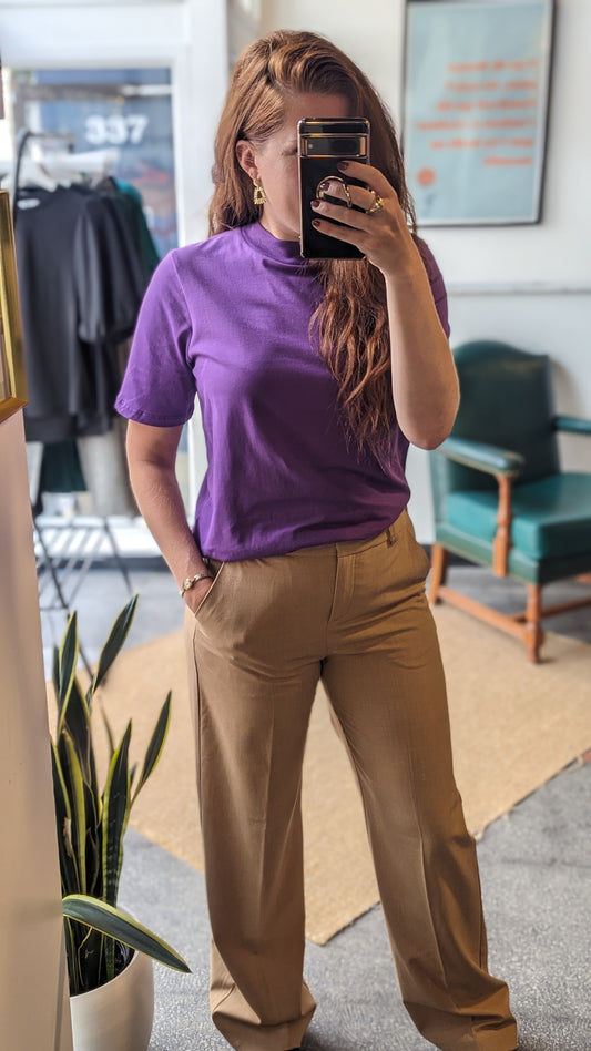 T-Shirt ICHI Rania | Amarante violet
