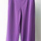 Pantalon Kate large | Amarante violet