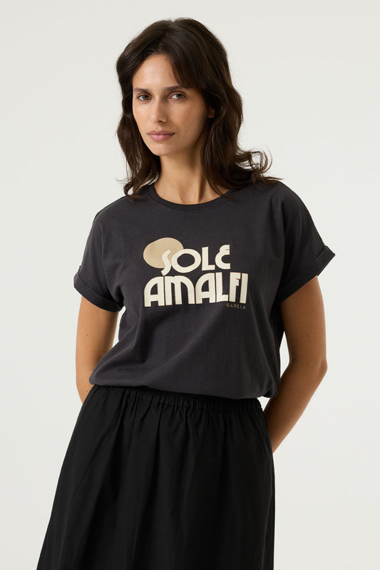 T-shirt Sole - Garcia | Anthracite