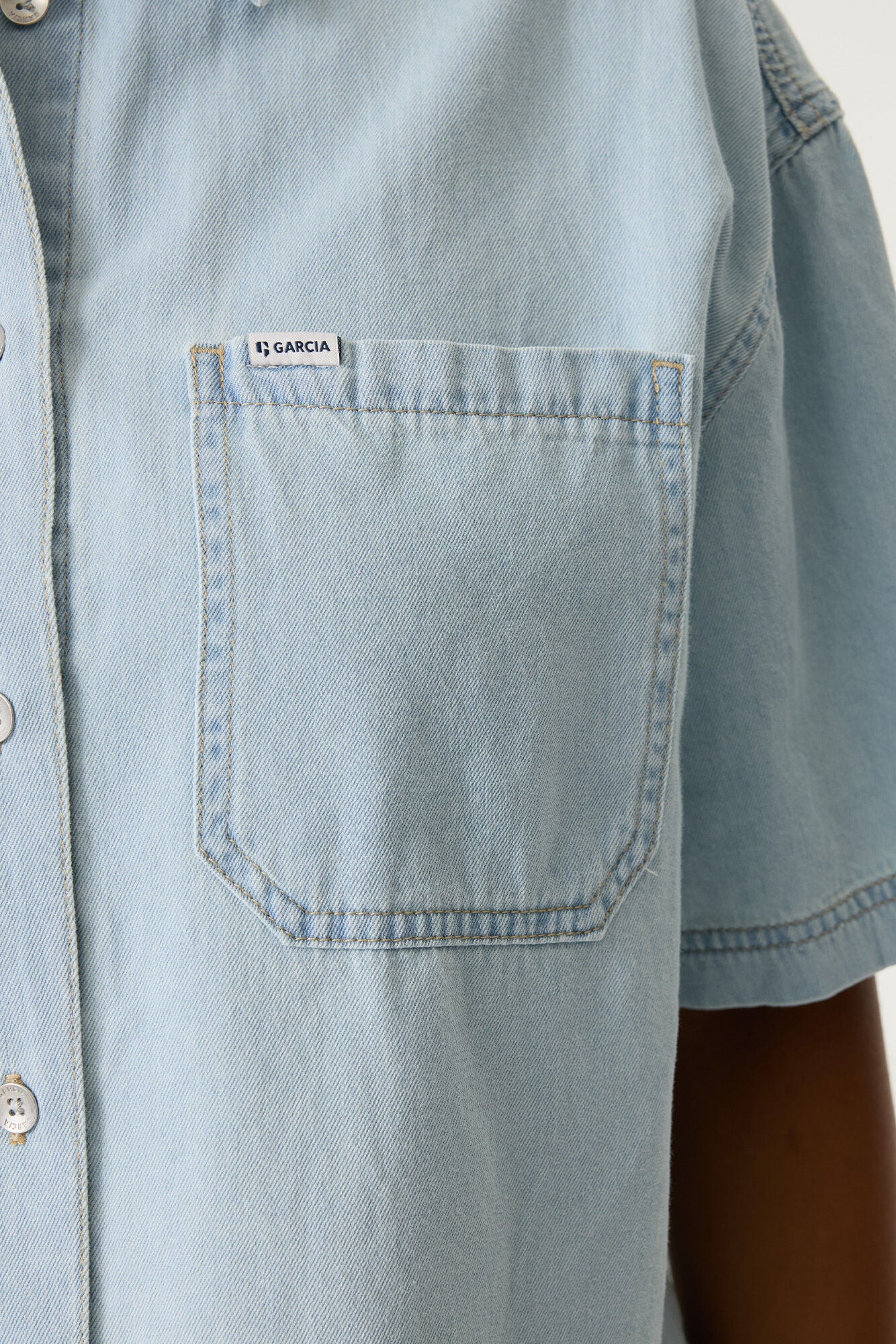 Chemise Giorgia - Garcia | Denim délavé