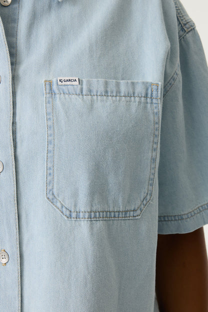 Chemise Giorgia - Garcia | Denim délavé