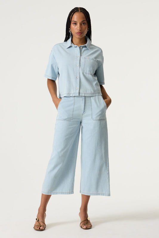 Chemise Giorgia - Garcia | Denim délavé