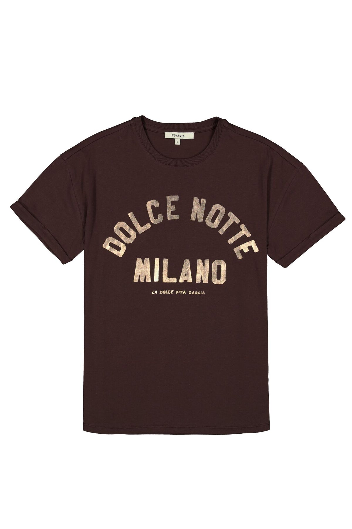 T-shirt Lovie - Garcia | Brun