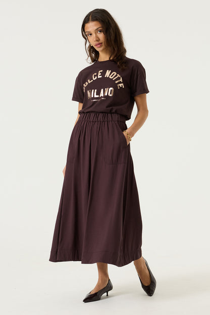 T-shirt Lovie - Garcia | Brun