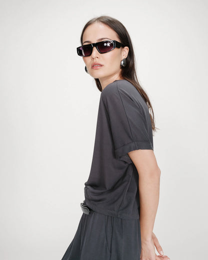 T-shirt Parma Grace & Mila | Gris foncé