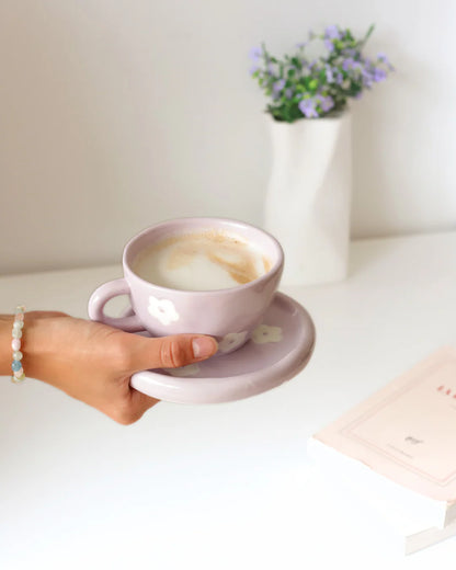 Tasse Lily lilas | Céramique