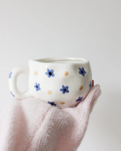 Tasse Fleurs bleues | Céramique