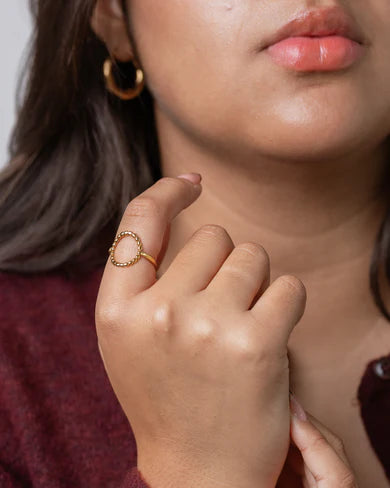 Bague Stevie ajustable | Or