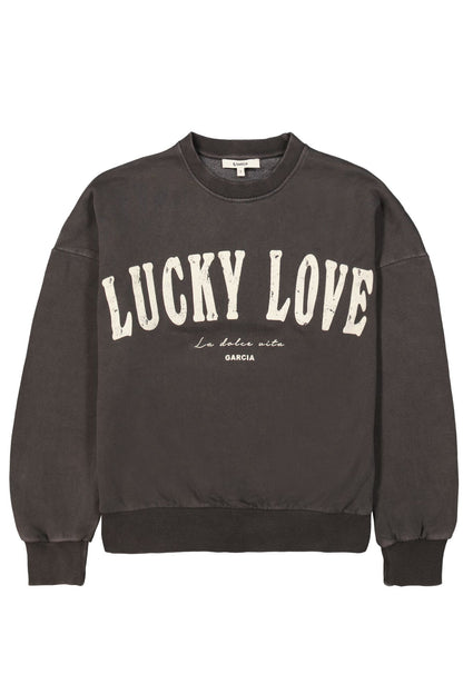 Chandail Lucky Love | Anthracite