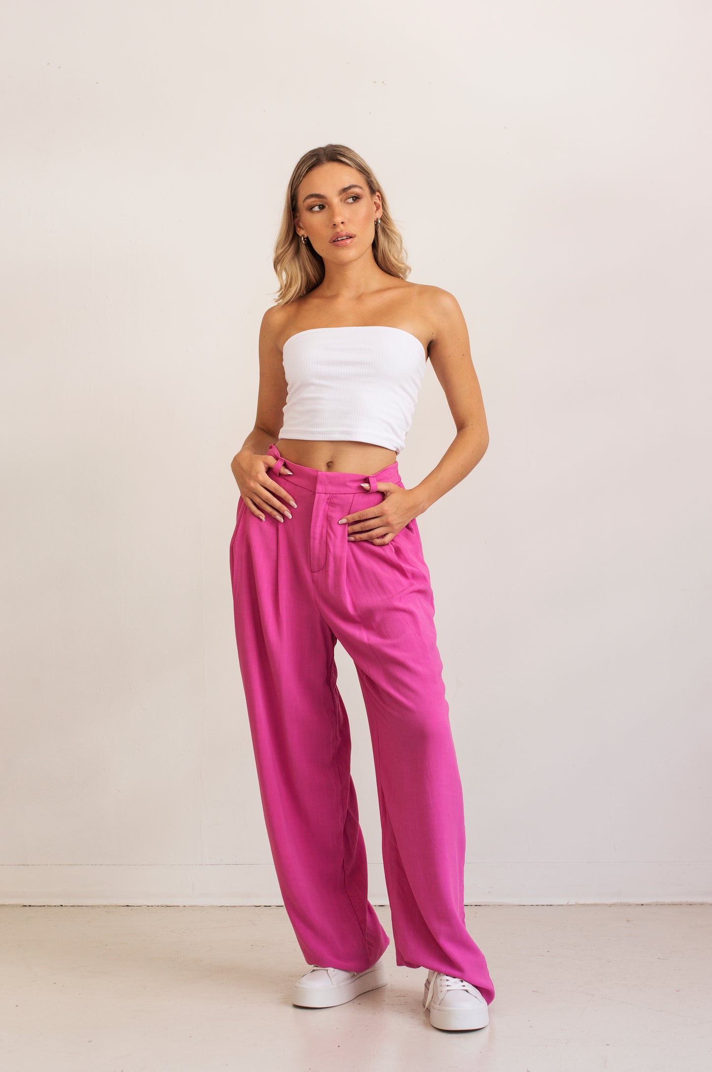 Pantalon Grace | Fuchsia