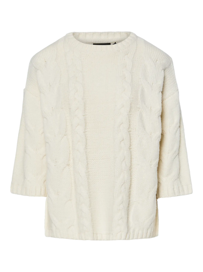 Tricot Moby | Blanc cassé