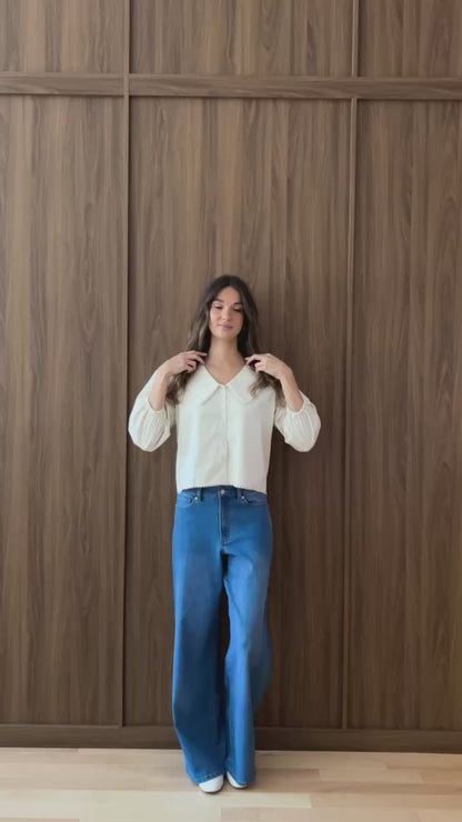 *PRÉCOMMANDE - Blouse Noélie - dailystory | Crème