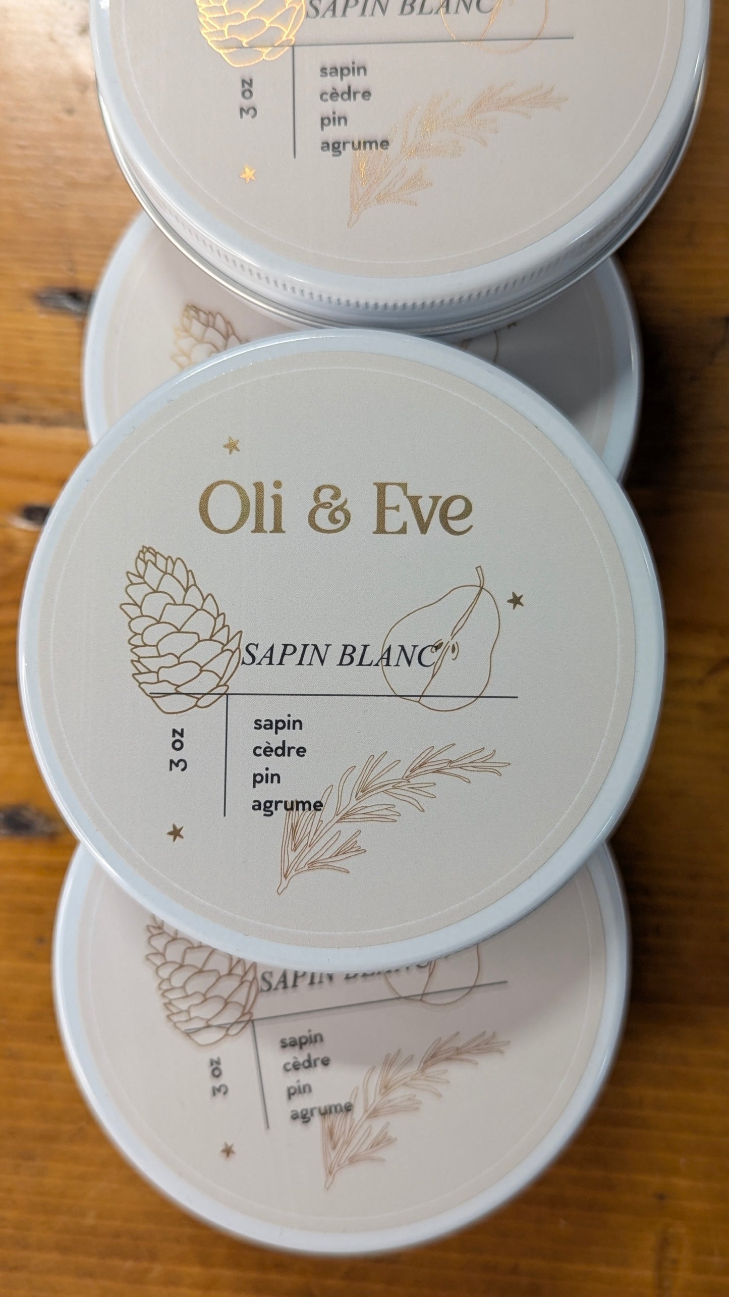 Bougie Oli & Eve | Sapin Blanc
