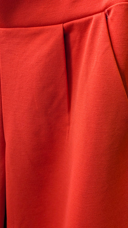 Pantalon Kate Court & Large | Rouge tangerine