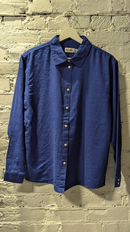 Chemise Linno - Ichi | Bleu Sodalite