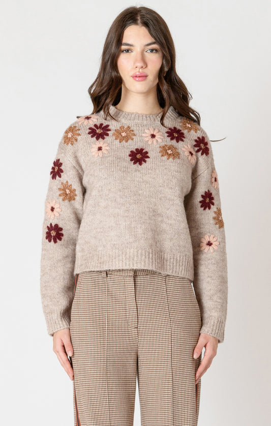 Tricot Marguerite | Beige